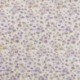 Tissu Jersey Coton Flowers Lila 
