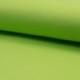 Tissu Coton Gratté Bio Uni Lime