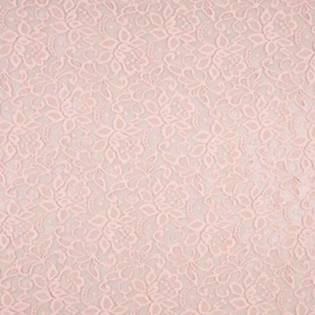 Tissu Dentelle Candy Nude