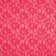 Tissu Dentelle Candy Corail 