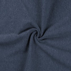Tissu Bord Cote Uni Jeans Clair 