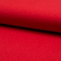 Tissu Maille Viscose De Bambou Rouge