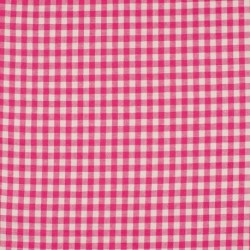 Tissu Grand Vichy 5mm Fuchsia