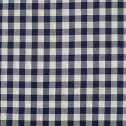 Tissu Grand Vichy 10mm Navy 