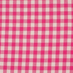Tissu Grand Vichy 10mm Fuchsia