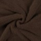 Tissu Eponge Uni Marron