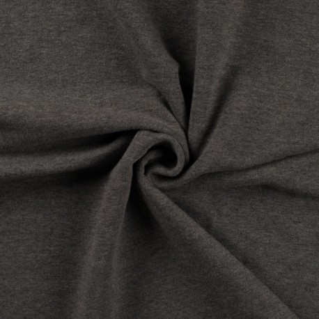 Tissu Sweat French Terry Gris 