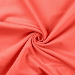 Tissu Sweat French Terry Pêche