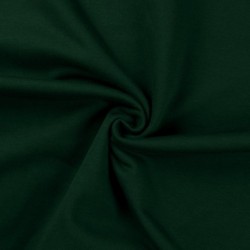 Tissu Sweat French Terry Vert Bouteille 