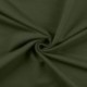 Tissu Sweat French Terry Vert Army 