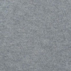 Tissu Laine Bouillie Unie Gris