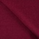 Tissu Laine Bouillie Unie Cerise