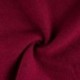 Tissu Laine Bouillie Unie Cerise