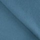 Tissu Laine Bouillie Unie Bleu