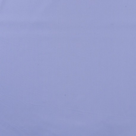 Tissu Popeline Coton Paper Touch Bleu