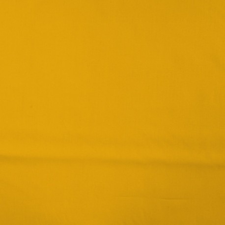 Tissu Popeline Coton Paper Touch Ocre Vif