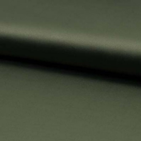 Tissu Satin Stretch Army