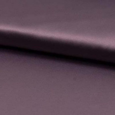 Tissu Satin Stretch Mauve