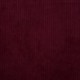Tissu Velours Cotele Bordeaux 