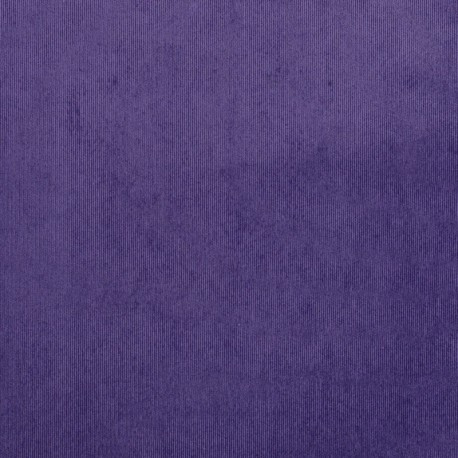 Tissu Veloutine Uni Violet 