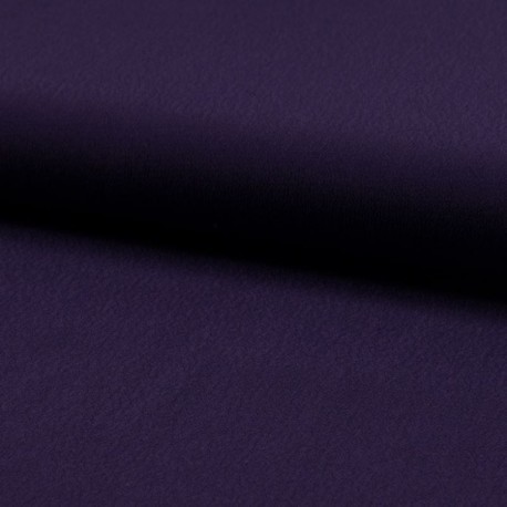 Tissu Crepe Viscose Uni Purple