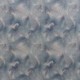 Tissu Toile Imprimée Hycu Feuille Bleu Fond Coloris Lin