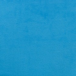 Tissu Sweat Reversible Uni Turquoise 