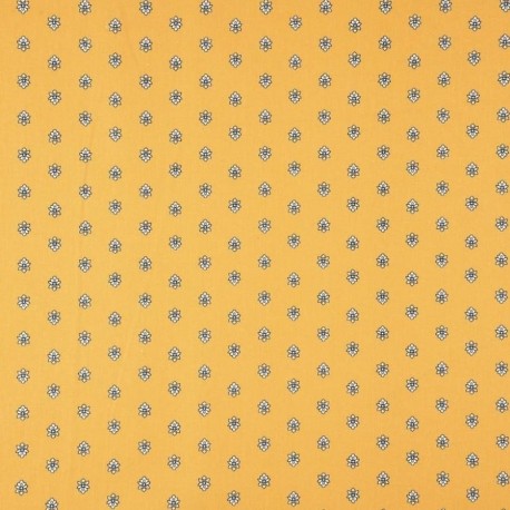 Tissu Provençal Maussane Jaune 