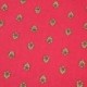 Tissu Provençal Maussane Rouge