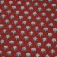 Tissu Provençal Dentelle Rouge 