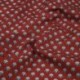 Tissu Provençal Dentelle Rouge 