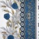 Tissu Provençal Montmirail Double Pétrole 