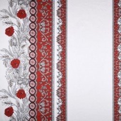 Tissu Provençal Montmirail Double Rouge 