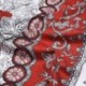 Tissu Provençal Montmirail Double Rouge 