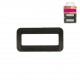 Boucles rectangulaires noires 32 mm
