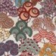 Tissu Bachette Fusain Ivoire 