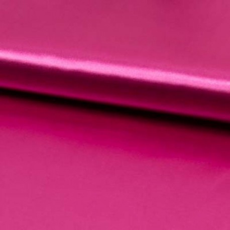Tissu Satin de Luxe Fuchsia 