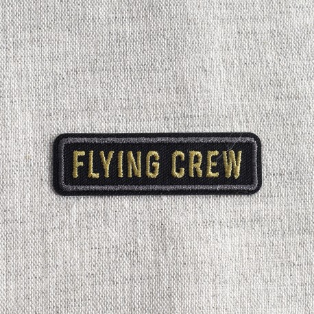 Ecusson flying crew - Noir