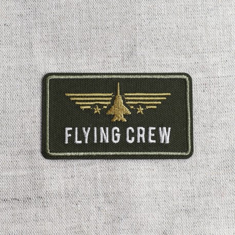 Ecusson flying crew avion - Twill