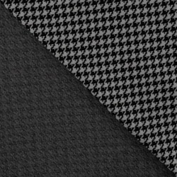 Tissu Jacquard Faneta Noir 