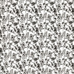 Tissu Nadine Coton 57fils Noir