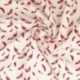Tissu Plume Coton 57fils Rouge 