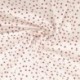 Tissu Etoile Coton 57fils Rouge