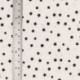 Tissu Etoile Coton 57fils Noir