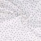 Tissu Etoile Coton 57fils Indigo 