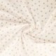 Tissu Coeur Coton 57fils Galet