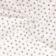 Tissu Coeur Coton 57fils Indigo