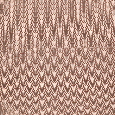 Tissu Japan Coton 57fils Feu 