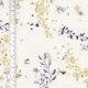 Tissu Fleurs Coton 57fils Jaune 