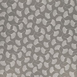 Tissu Ginko Coton 57fils Gris Foncé
